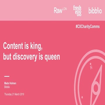 Bibblio - Content is king, but discovery is queen