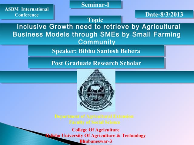 Bibhu international conf-ouat 2003