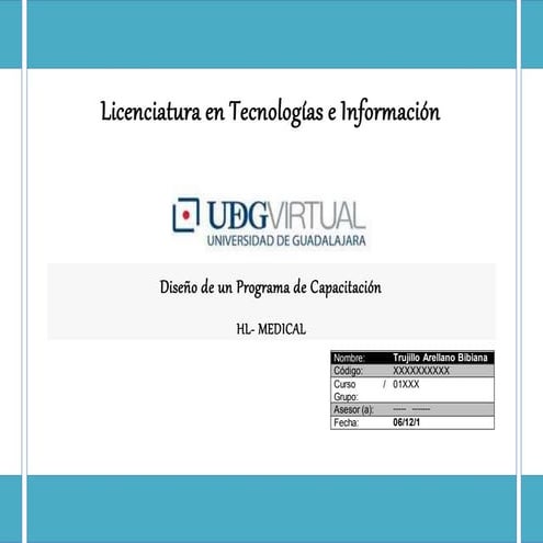 Plan de capacitacion | PPTX