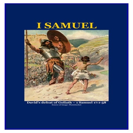 THE FIRST BOOK OF SAMUEL
