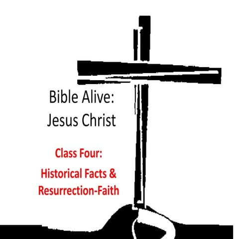 Bible Alive Jesus Christ 004: "Historical Facts & Resurrection Faith"
