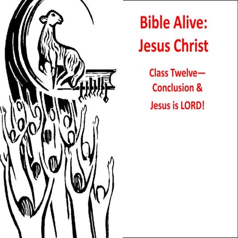 Bible Alive Jesus Christ 012: "Jesus is LORD!"