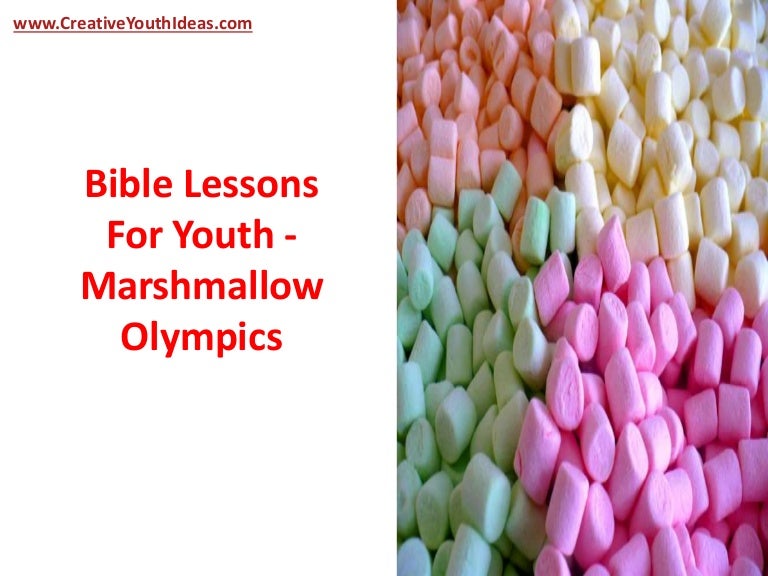 bible-lessons-for-youth-marshmallow-olympics