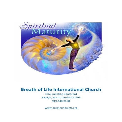Spiritual Maturity (Bible Study)