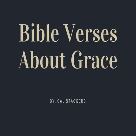 Bible Verses About Grace