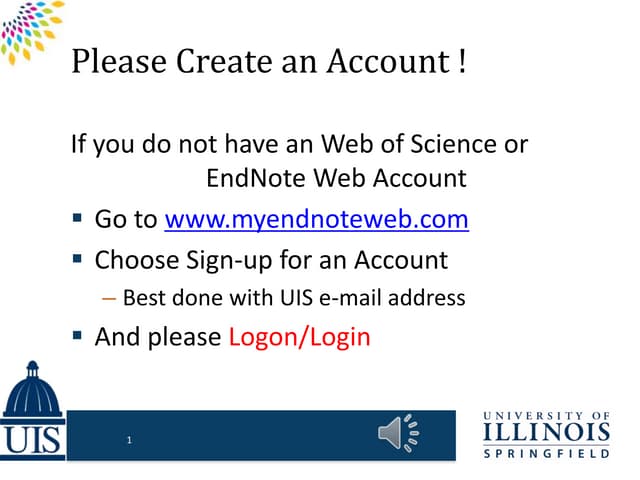 Bibliographic Management Applications -- EndNote, EndNote Web, and Zotero
