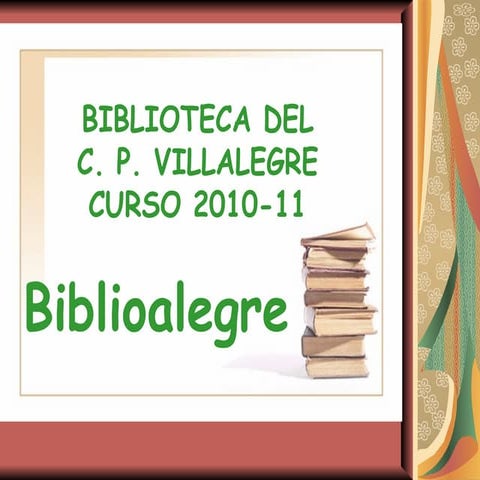 Biblioteca 2010-11