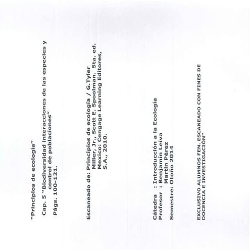 Biblio fen-principios-de-ecologia-cap-5-biodiversidad-interacciones-de-las-especies-y-control-de-poblaciones-pags-100-121