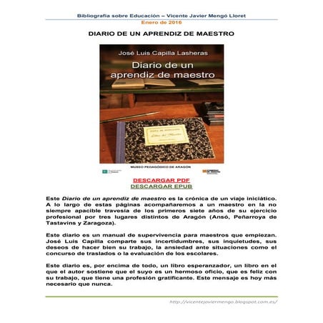 Selección Bibliografia Educación Enero 2016