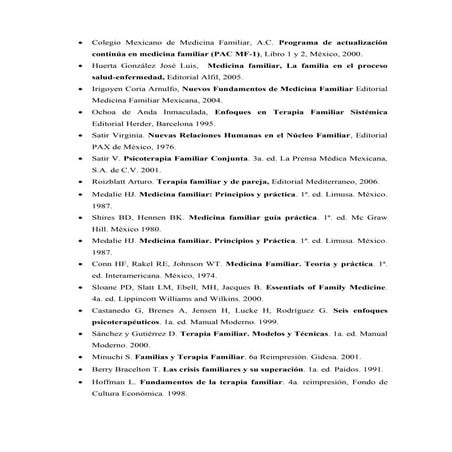 Bibliografia medicina familiar