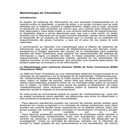 Metodología de Checkland en la teoría general de sistemas.pdf
