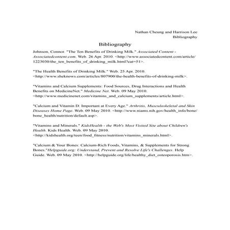 Bibliography | DOC