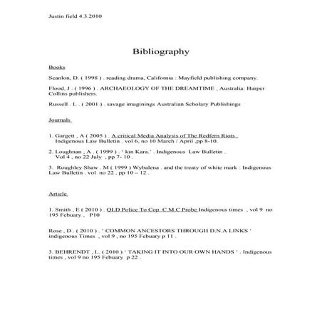 Bibliography