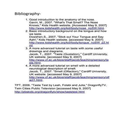 Bibliography