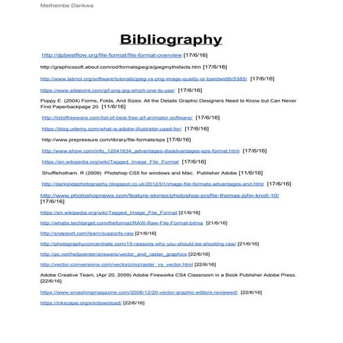Bibliography | PDF