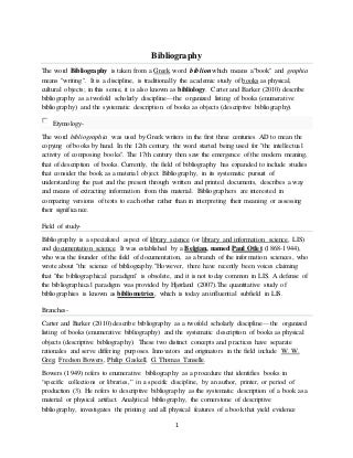 Free annotated bibliography template image