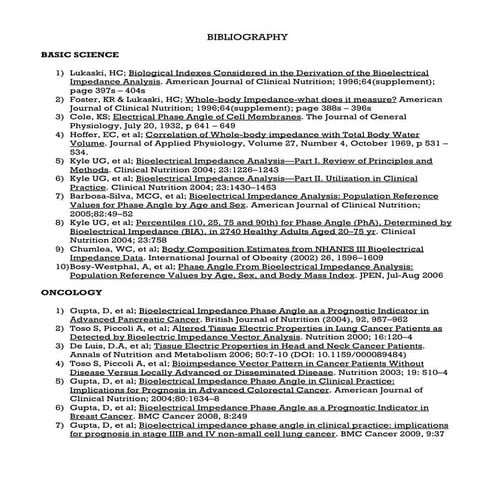 Bibliography Phase Angle.Prognosti Check