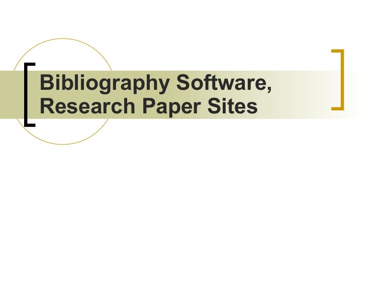 Research paper on computer science