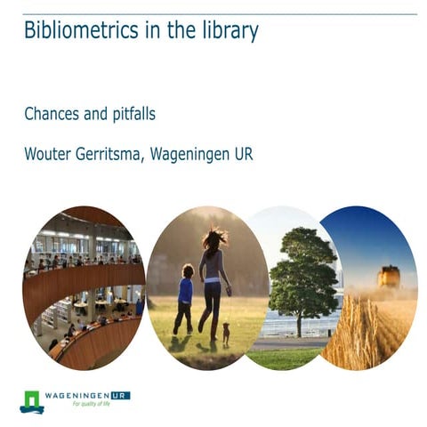 Bibliometrics in the library