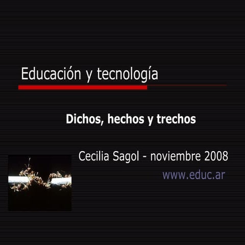 Presentación educ.ar