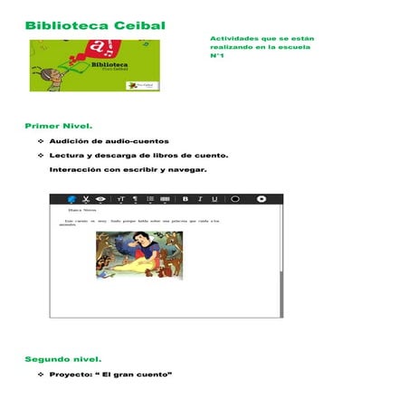 Biblioteca ceibal