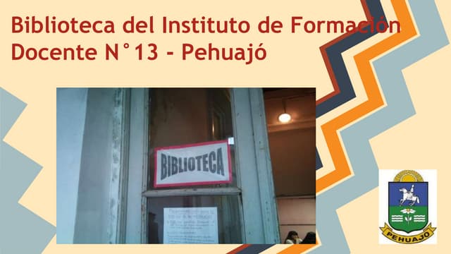 Biblioteca del instituto de formaci...
