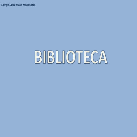 Biblioteca power point