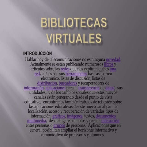 Diapositivas de la biblioteca | PPT