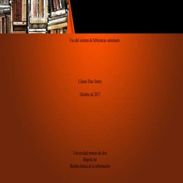 sistema nacional de bibliotecas Rafael Garcia Herreros