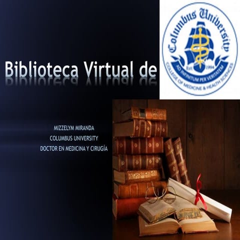 Biblioteca virtual | PPTX