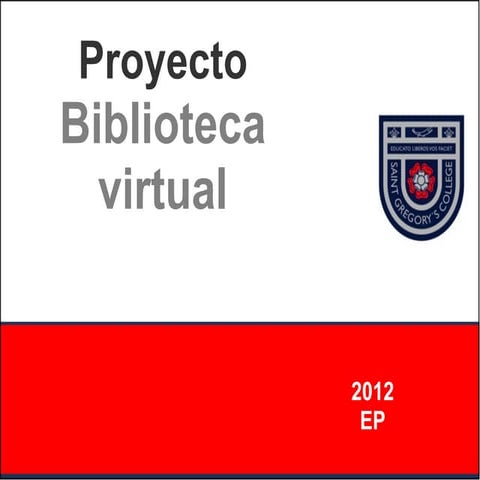 VirtualizacióN De La Biblioteca Escolar | PPT