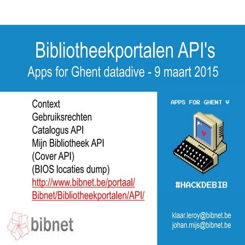 Inleiding tot Bibliotheekportalen API's