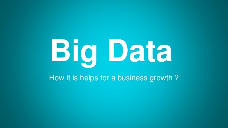 Why Big Data Is Important For A Business