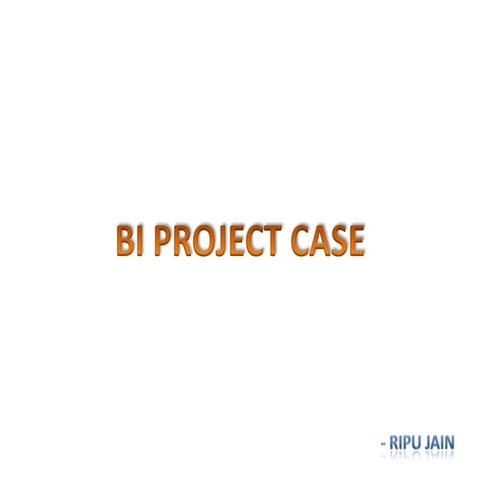 Business Intelligence Project