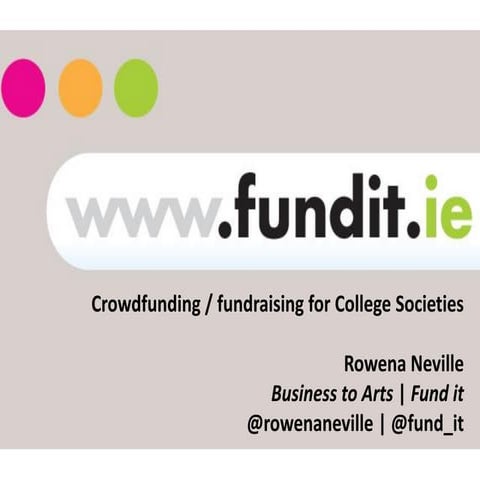 BICS Forum 2013 - FUND IT