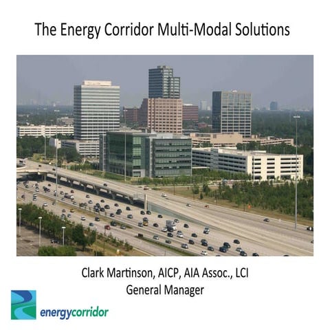 Bicycle and Pedestrian Workshop - Public Sector - Clark Martinson