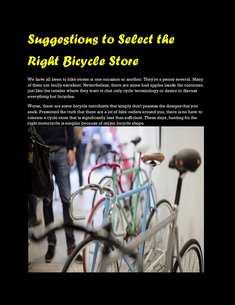 online cycle store