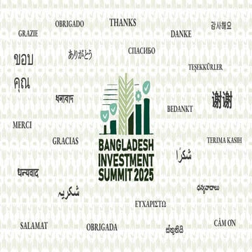 BIDA Investment Summit 2025: Presentation by Ashik Chowdhury