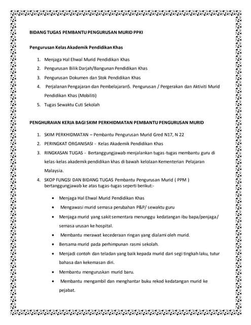 Modul 1 Peranan Dan Tugas Guru Dan Ppm Prasekolah