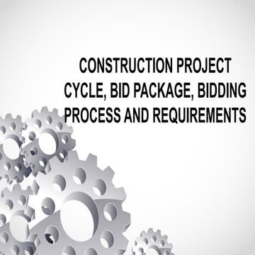 BIDDING PPT FOR CIVIL ENGINEERING COLLEGE