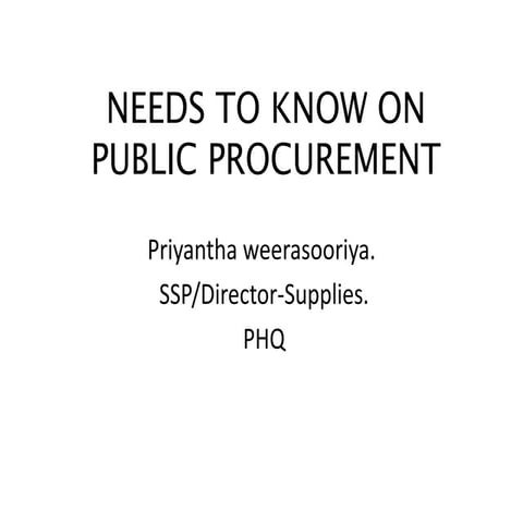 Bid evaluation   shopping