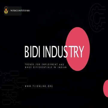 The tobacco institute of india