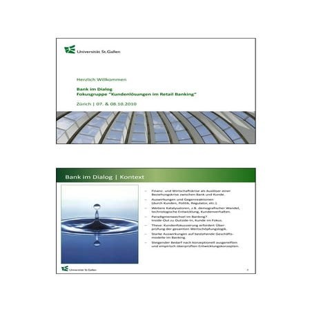 Bank im Dialog | Zielkunden-Banking als Strategieoption für Retailbanken