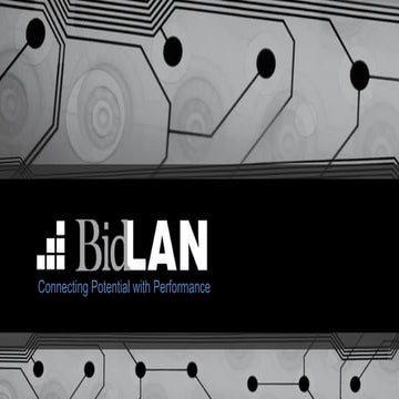BidLAN Investor Deck