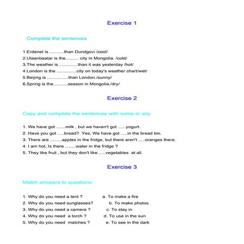 Answer key unit 1 Basic 1 - Camargo | PDF