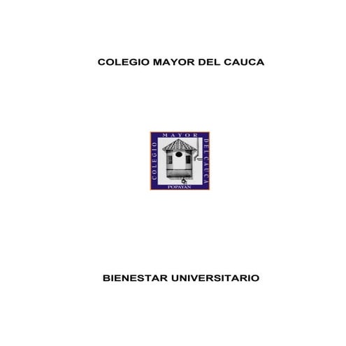 Documento de Bienestar universitario
