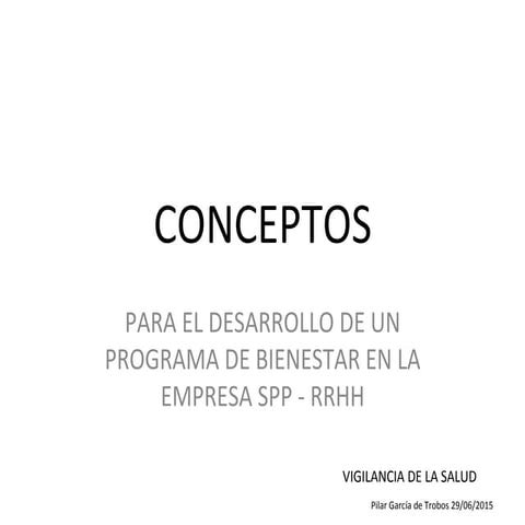 Bienestar en la empresa