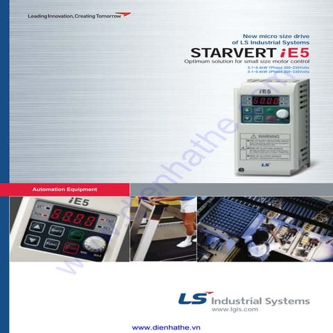 Bien tan ls   gioi thieu bien tan i e5 series (new)-1-dienhathe.vn