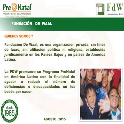 Bienvenido a pre natal