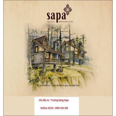 Biet thu nghi duong sapa nha pho nui mercure sapa